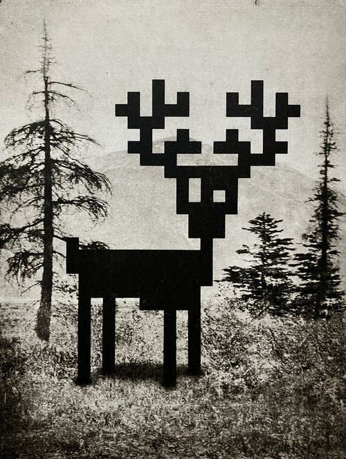 Block Bestiary No.26: The Deer by Jaco Putker