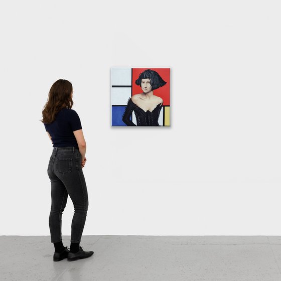 Liza Visiting Mondrian-3