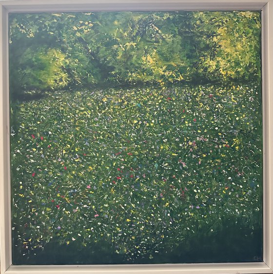 Textured Wildflower Meadow