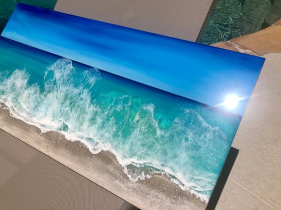 Ocean Waves seascape painting