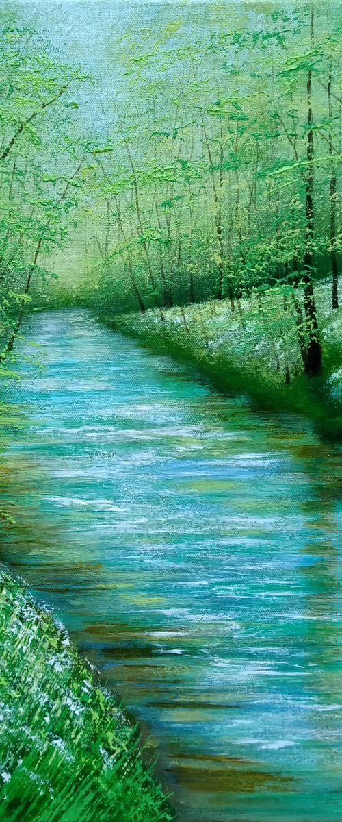River Reflections by Amanda Horvath