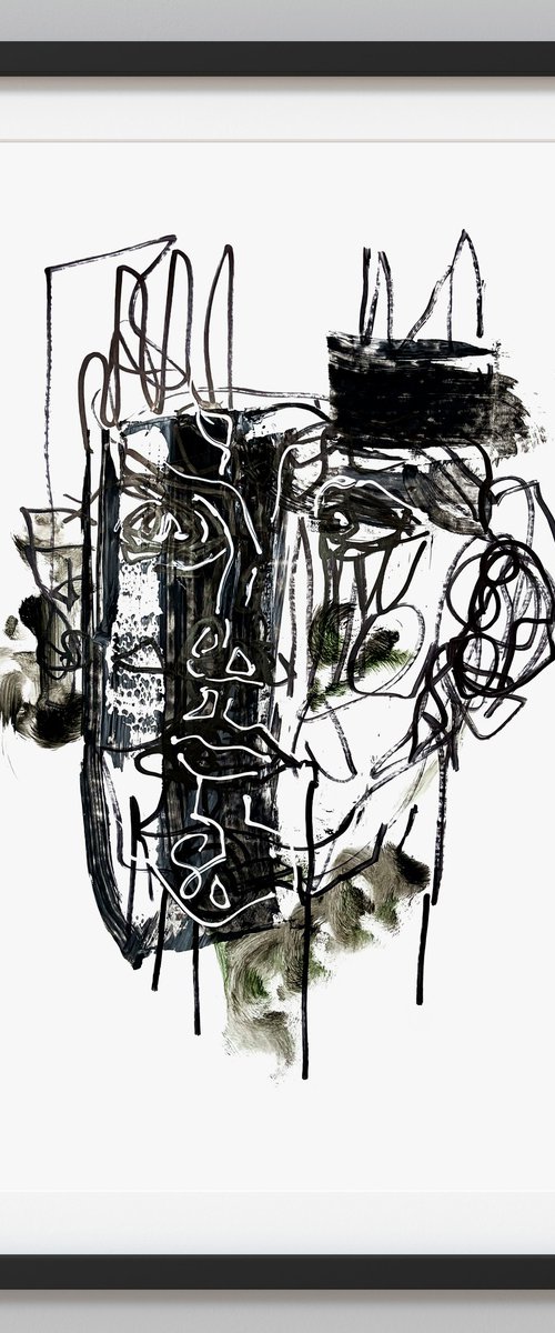 EXPRESSIVE MAN PORTRAIT by Evgenia Makarova