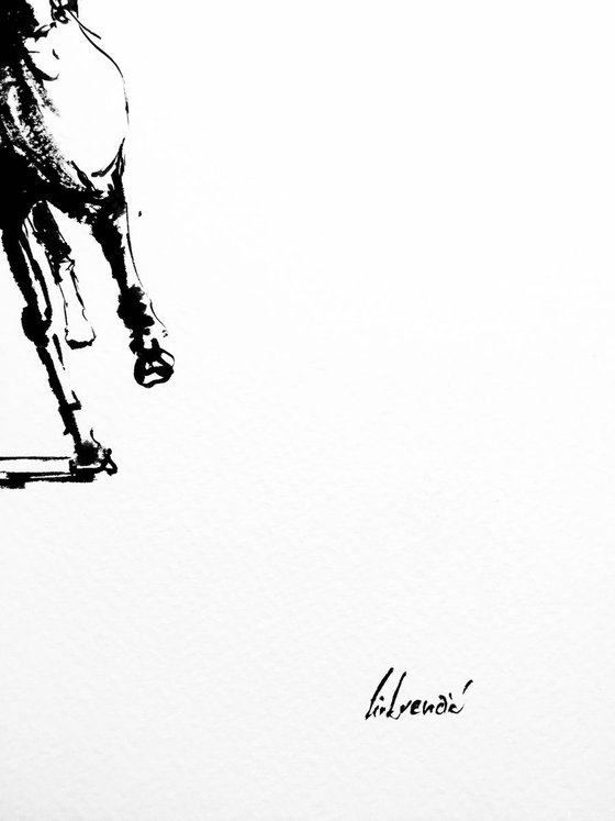 Horse series #1 - Black and white