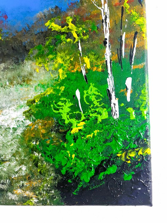 Heavenly Birches