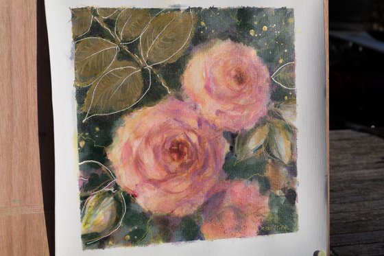 Romantic roses - Floral still life