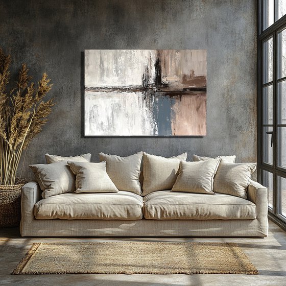 Stillness through earthy tones