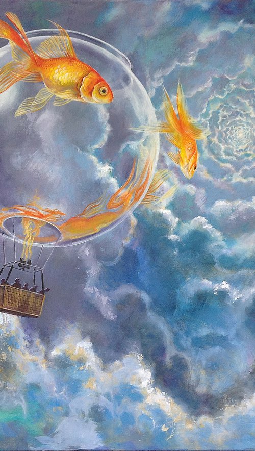 Goldfish XXXIX (gigantic) by Daniel Loveday