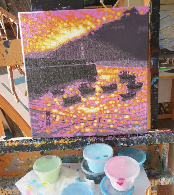 St. Ives Harbour sunrise