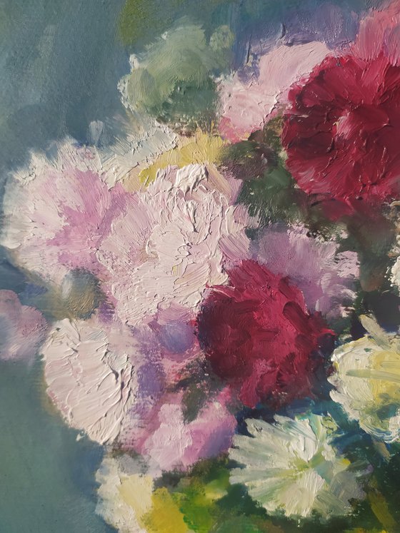 Bouquet in a vase
