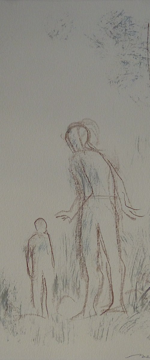 Mother and child 25-1 by Frederic Belaubre