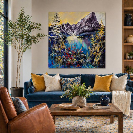 Mountainside Lake View
