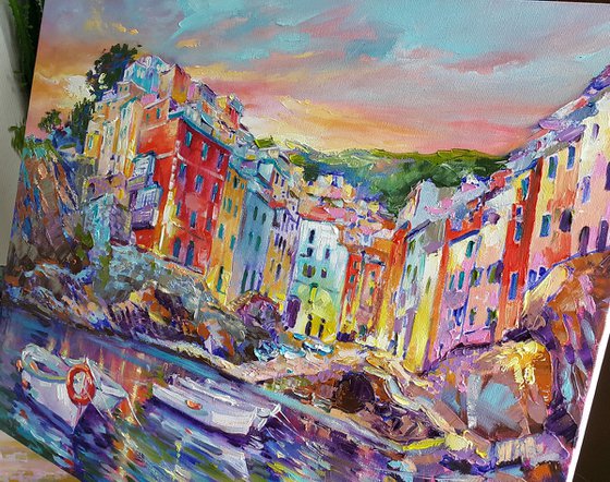 Evening in Riomaggiore