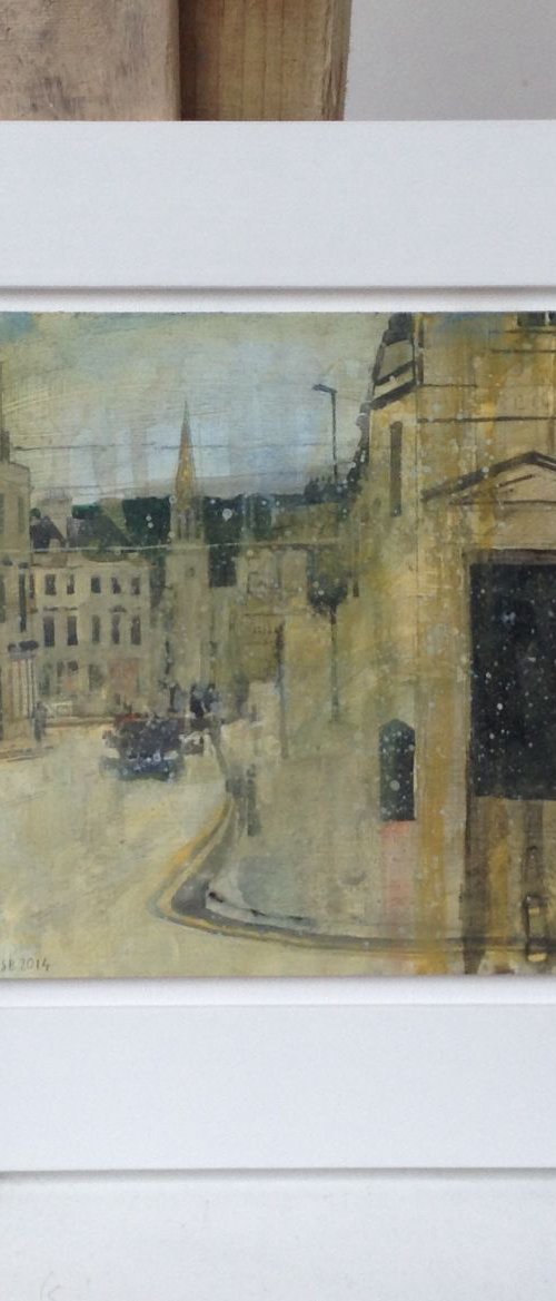 Bath city centre, November by Julian Sutherland-Beatson