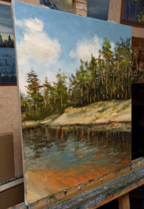 A summer day by the river