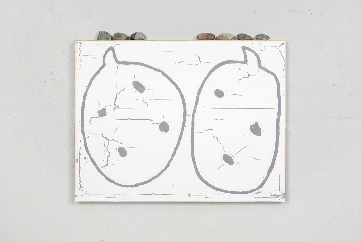 Abstract Painting By Johan Soderstrom, 33 X 25, #553 Master Signifier, Original Artwork