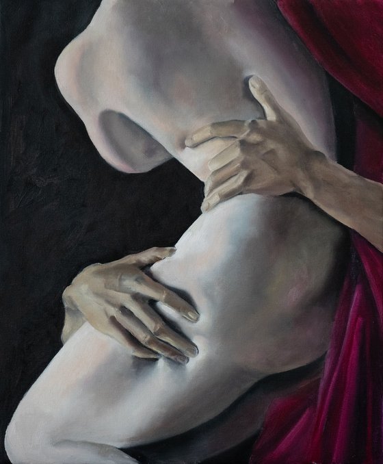 The rape of Proserpina by Ana Delgado