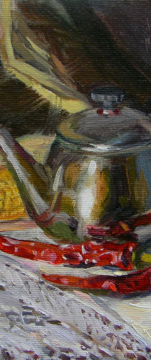 Old kettle 2 by Liudmyla Chemodanova
