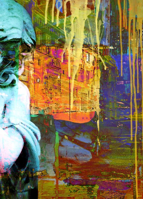 Angel in Prague by Alex Solodov