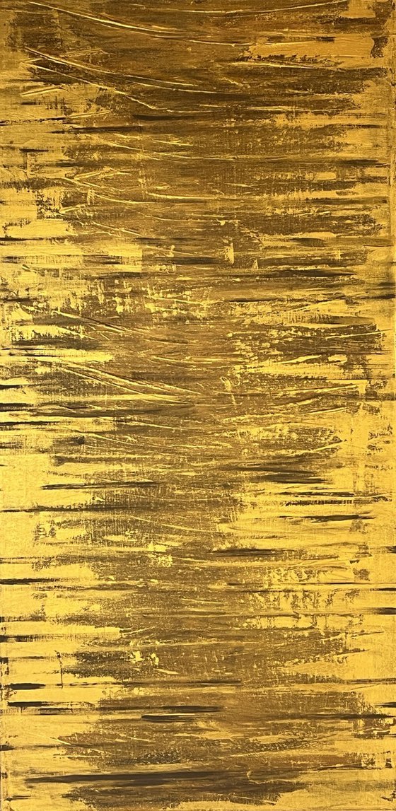 Golden Fire 50x100x2 cm