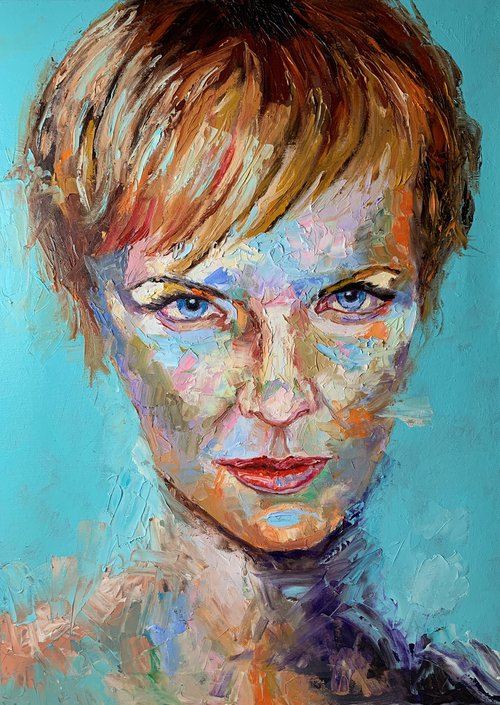 Woman Portrait by Vita Schagen