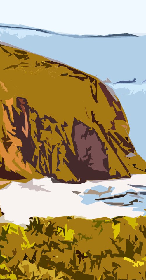 Mori Point Beach by HAL BOHNER