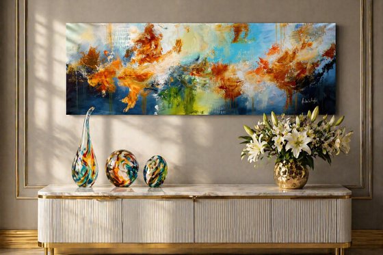 Echoes in Blue and Fire