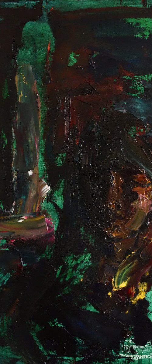 Night self-portrait by Stanislava Cherkasova