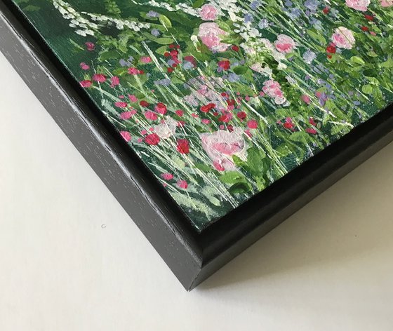 Foxgloves and Roses