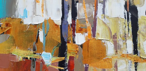 Autumn in the forest.