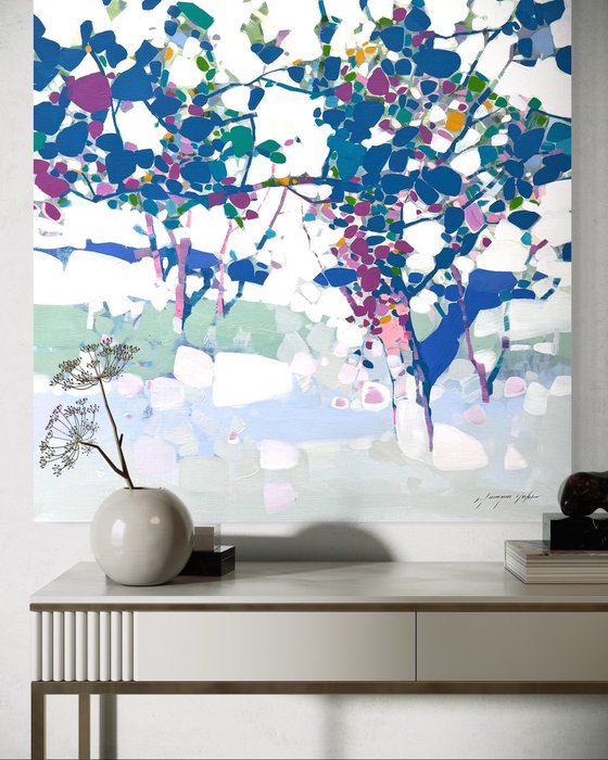 Blooming Blue