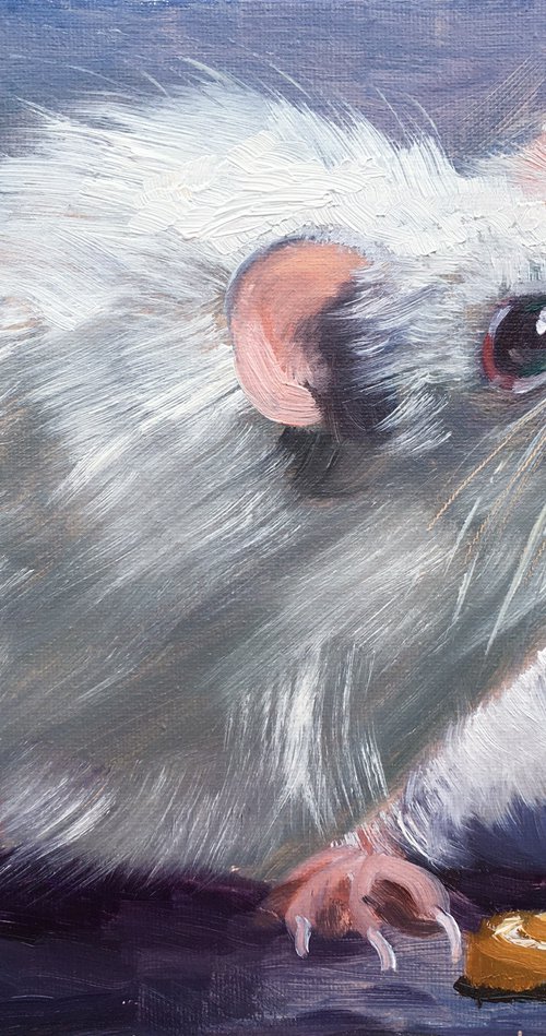 White rat by Elena Sokolova