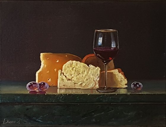 Cheese still life