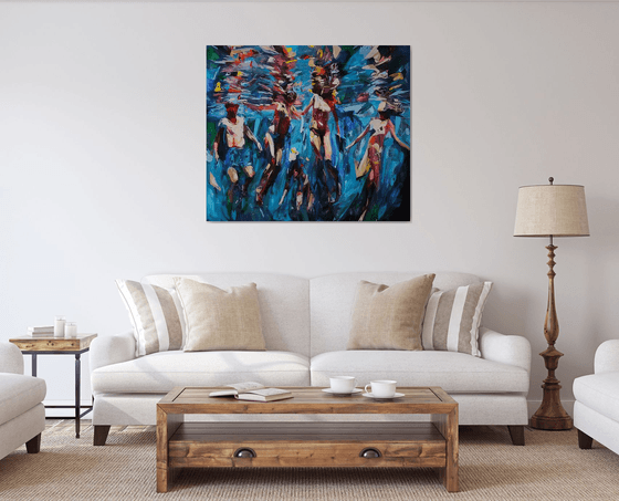 In the light of the water