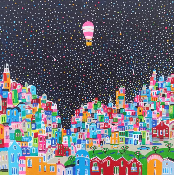 A City Wrapped In Starlight