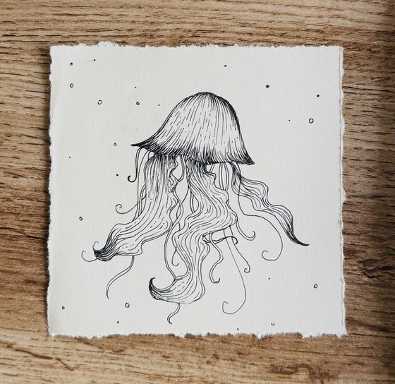 Original Jellyfish Drawing