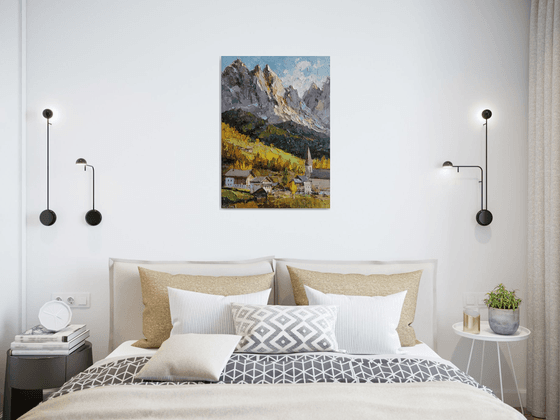 Sunlit Dolomites