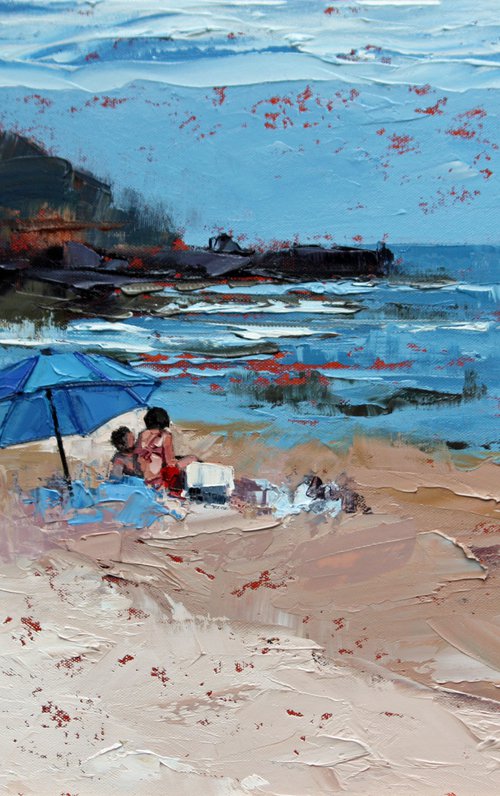Blue Umbrella by Claire McCall