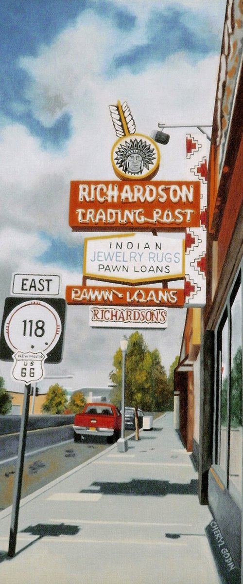 Richarson Trading Post by Cheryl Godin