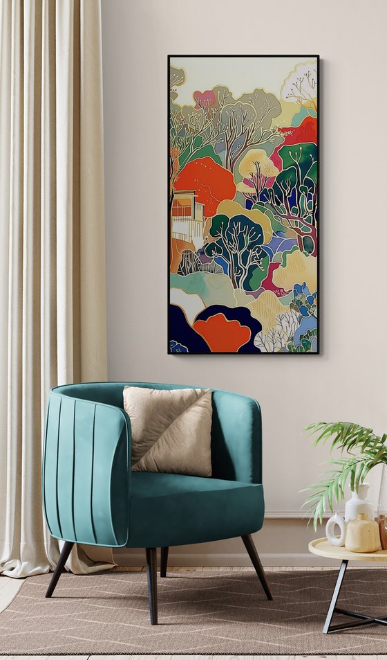 Autumn Over Shanghai Hills #2