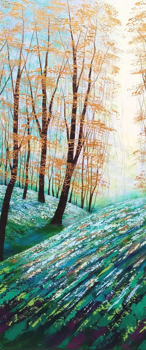 Sapphire and Serenity Glade by Amanda Horvath