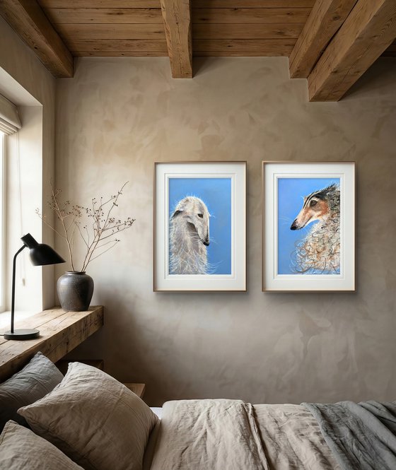 Dog Portraits Soft Pastel