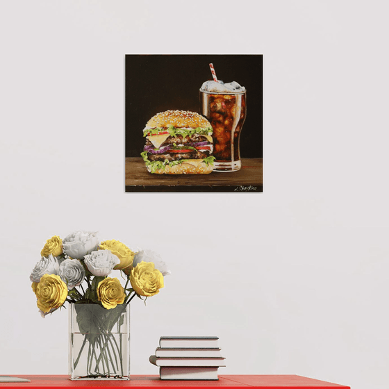 Big Mac & Cola, Original Still life