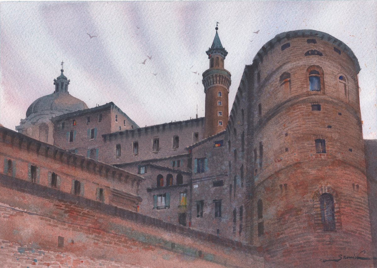 Urbino, the birthplace of Raphael Santi by 🇺🇦 Samira Yanushkova