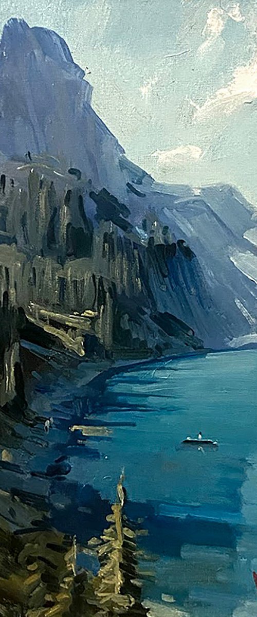 Canyon and Lake #3 by Paul Cheng