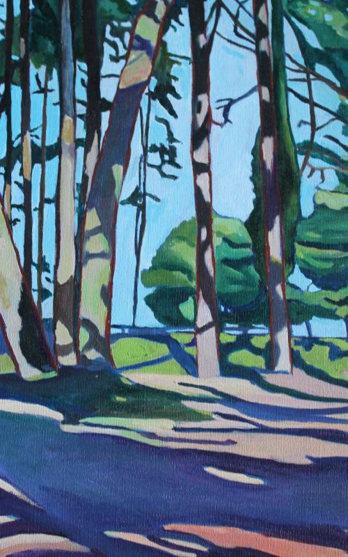 The Wood at Whitford Sands by Emma Cownie