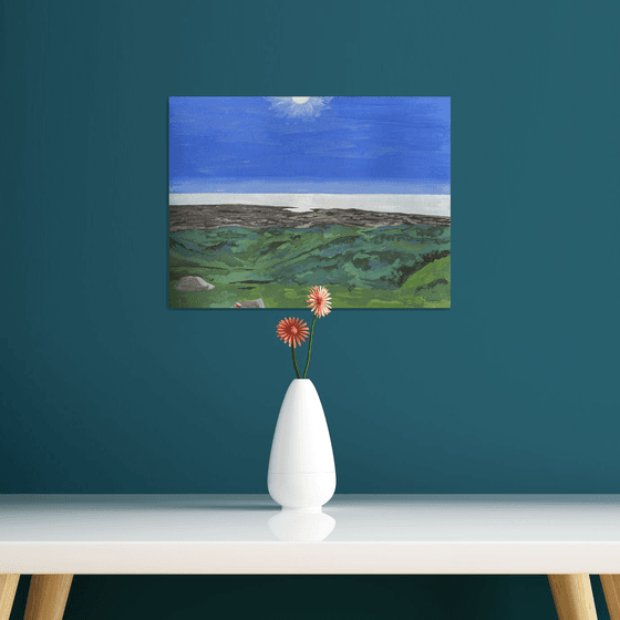 On the windy ridges between Prati and Usciolu