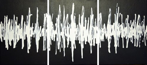 In Rhythm 3 soundwave artwork by Stuart Wright