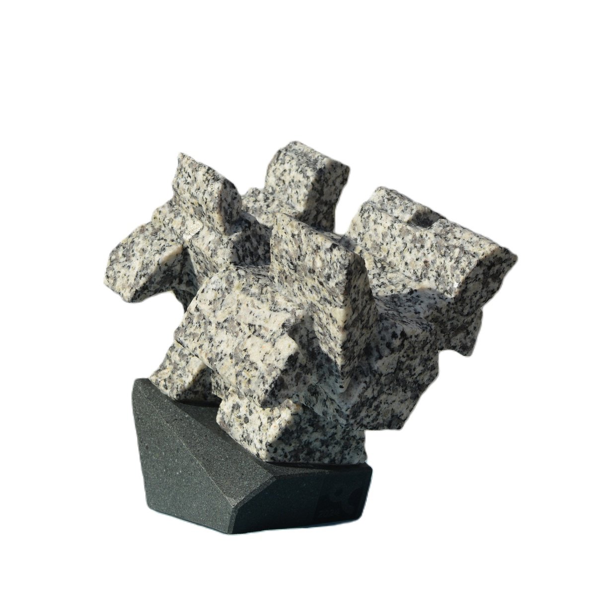 Expressive Animal Stone Sculpture By Ognyan Chitakov, 8 X 8", "Hedgehog", Original Artwork