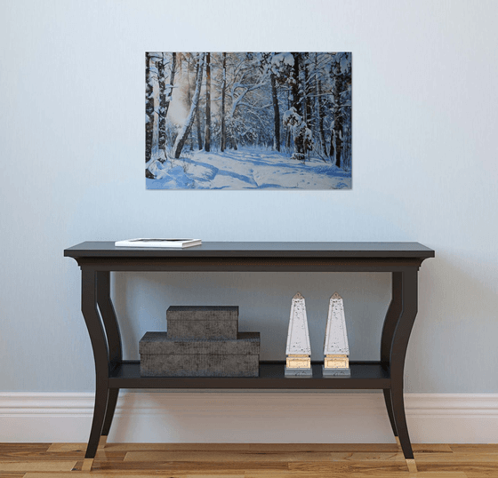 Landscape Painting Winter