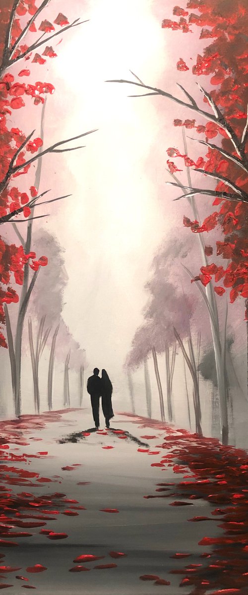 Through The Red Trees 7 by Aisha Haider